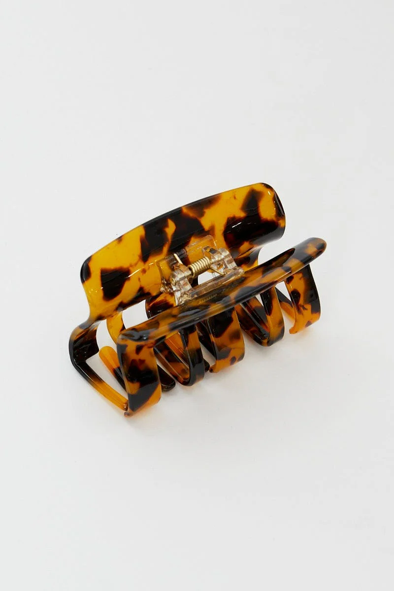 Animal Print Claw Clip - Image 2