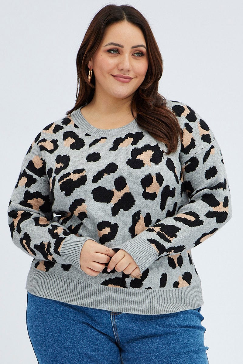 Animal Print Plus Knit - Image 3