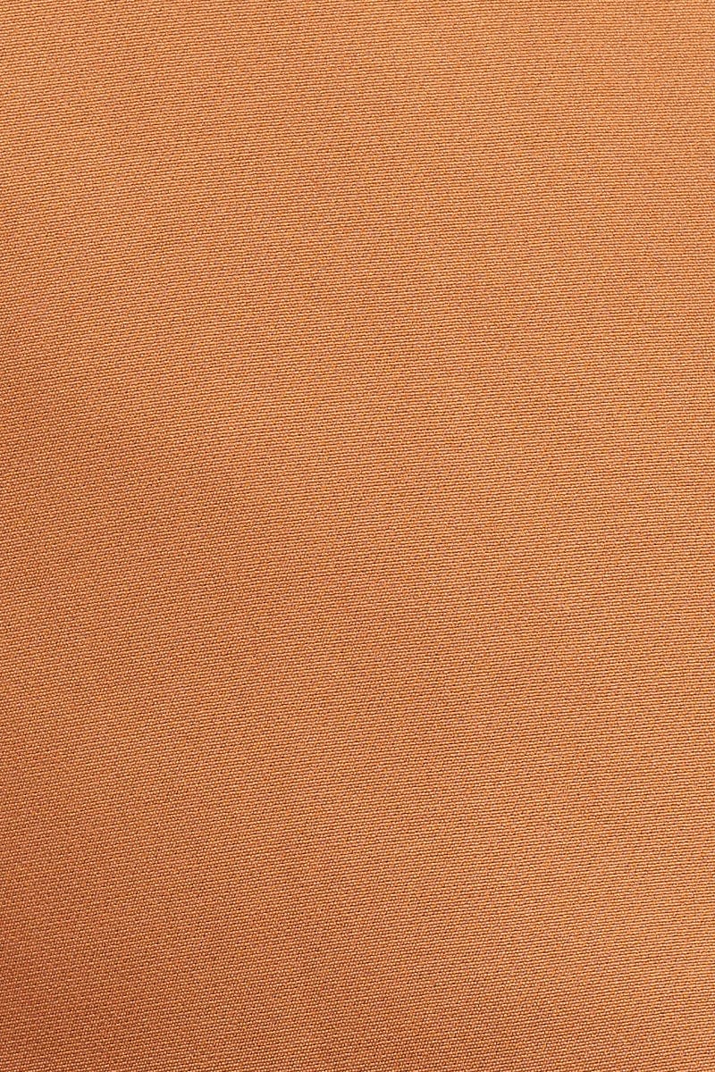 Beige Long Sleeve Double Breasted Blazer - Image 6