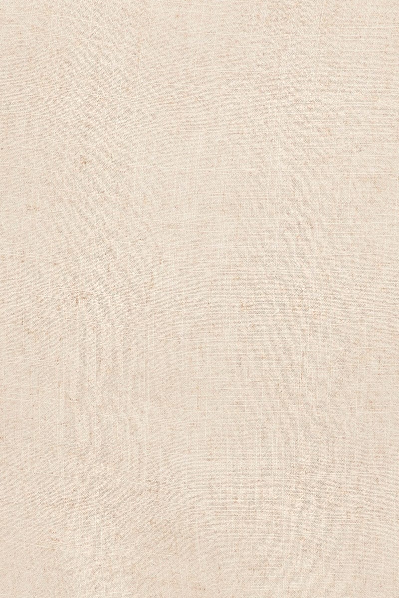 Beige Tie Crop Top - Image 6