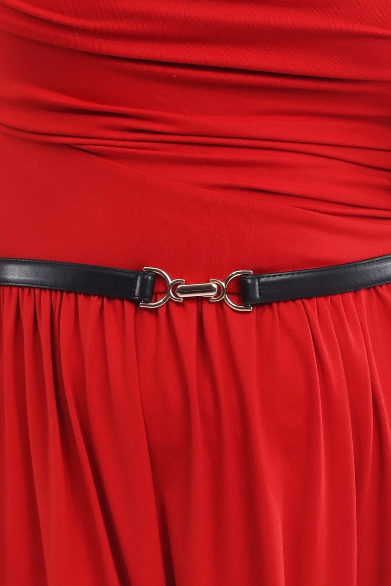 Black Adjustable Belt - Image 2
