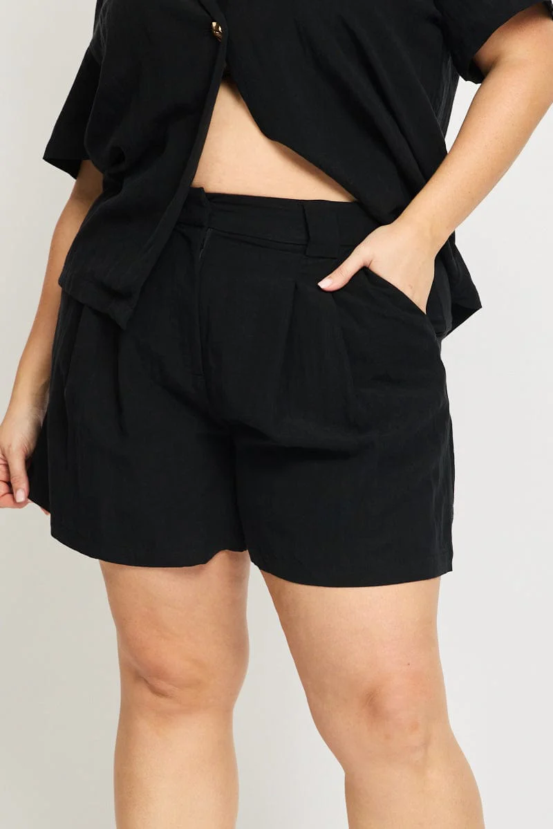 Black Bermuda Shorts - Image 2