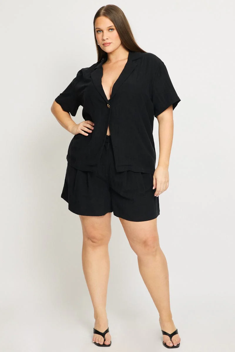 Black Bermuda Shorts - Image 3