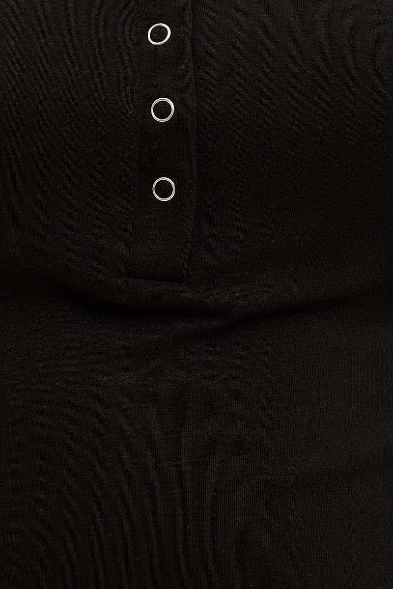 Black Bodycon Sleeveless Mini Dress - Image 6