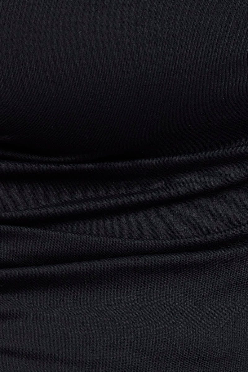 Black Bodycon Supersoft Maxidress - Image 6