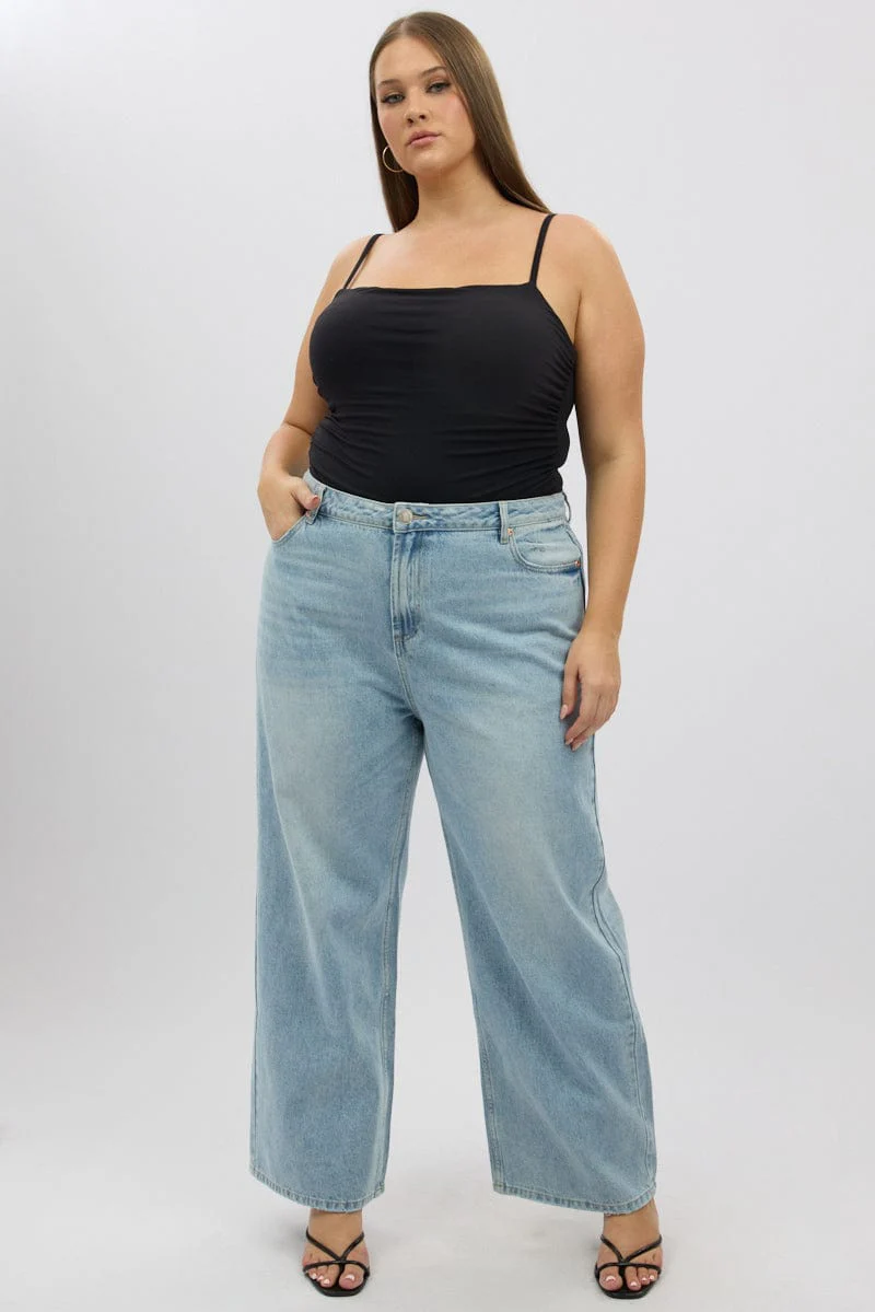 Black Bodysuit Sleeveless - Image 2