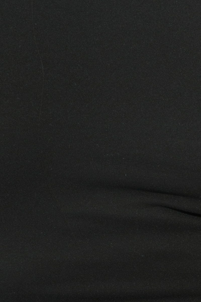 Black Bodysuit Sleeveless Scoop Neck Supersoft - Image 6