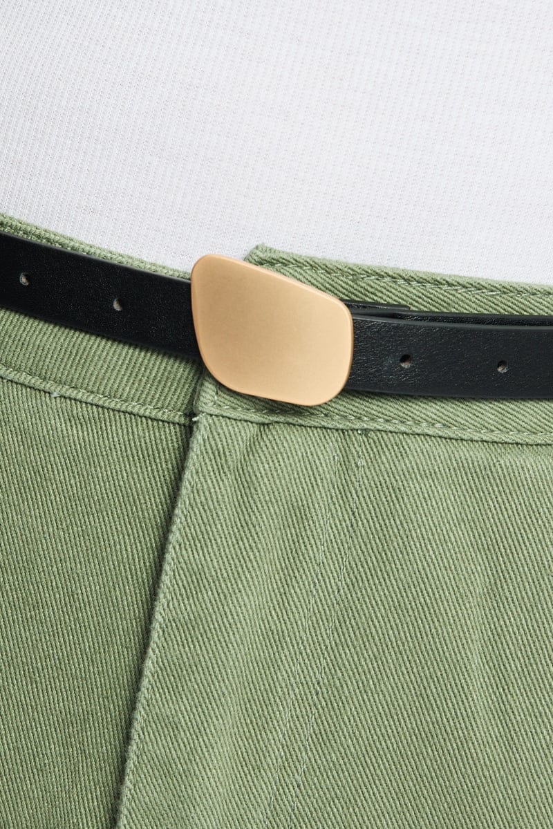 Black Buckle Belt - Image 3
