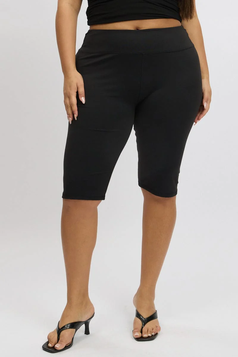 Black Capri Leggins - Image 2