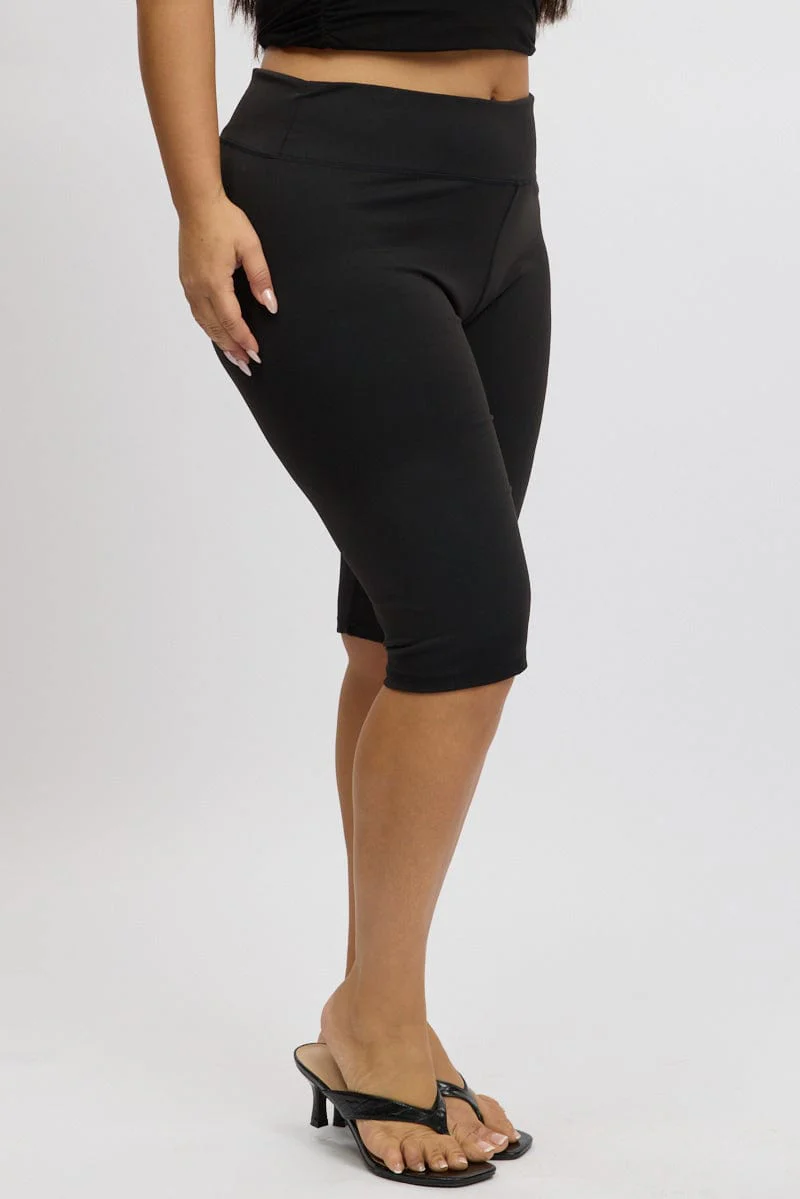 Black Capri Leggins - Image 4