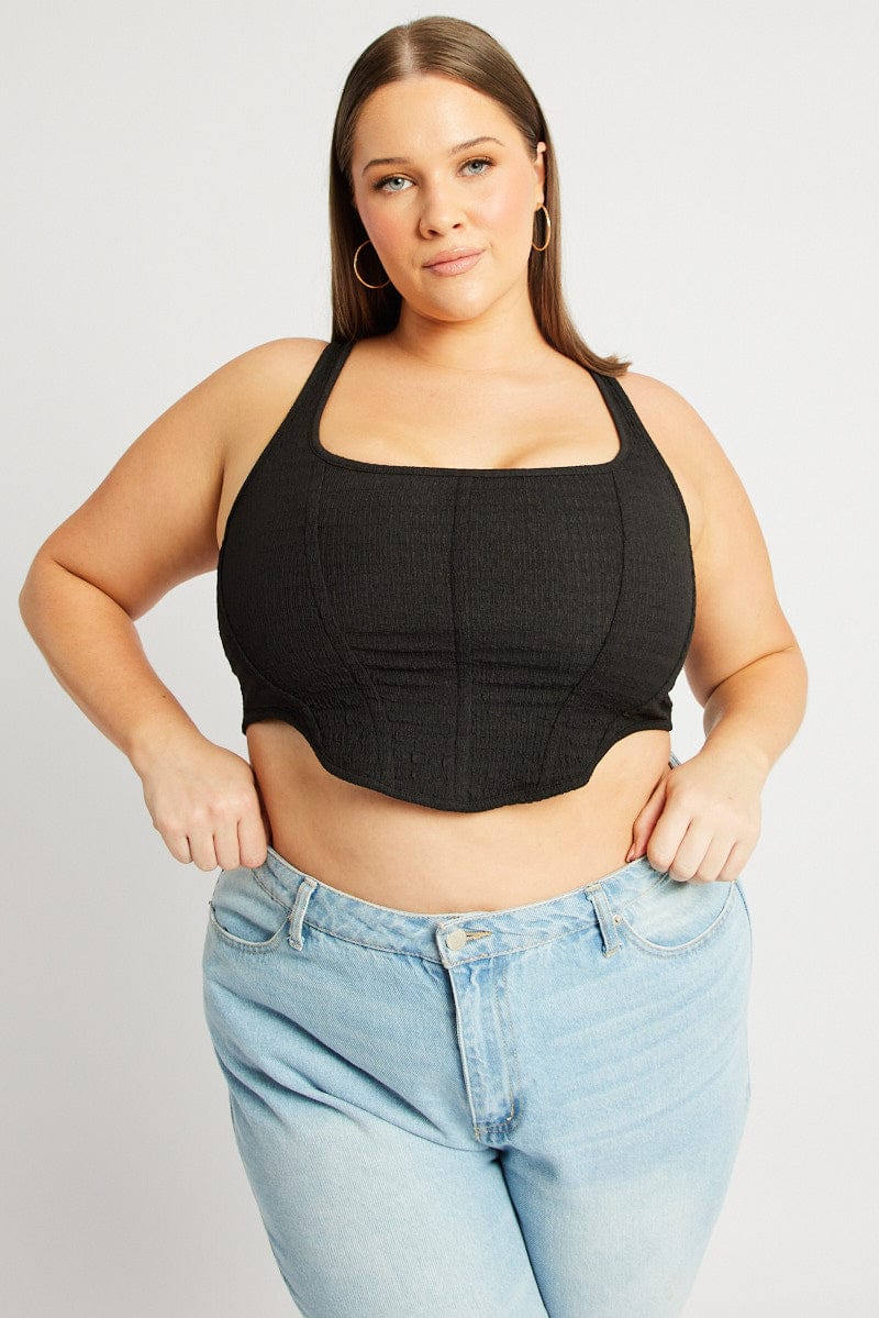 Black Corset Top - Image 3