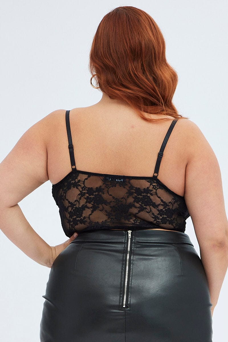 Black Corset Top Lace - Image 5
