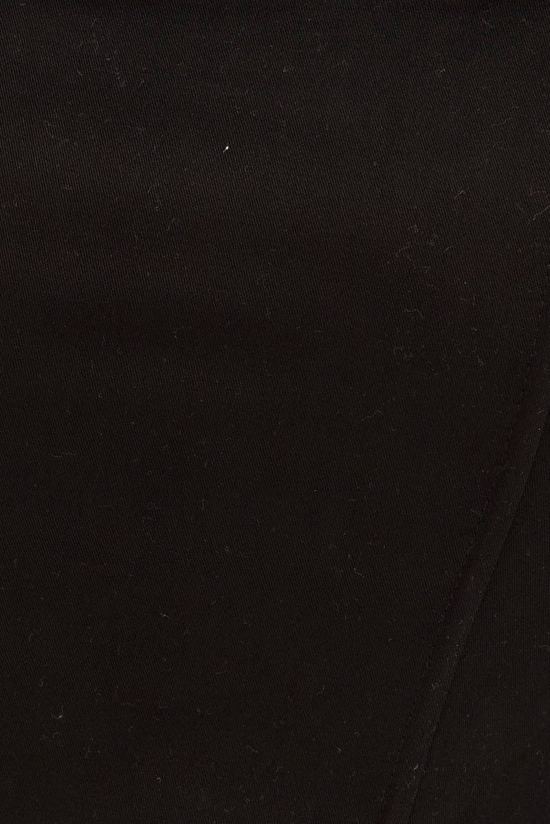Black Crop Top Sleeveless Corset - Image 6