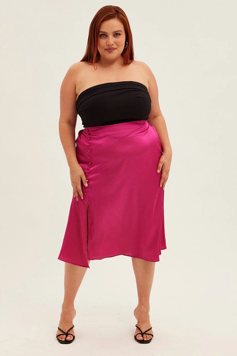 Black Crop Top Strapless Linen Blend - Image 2