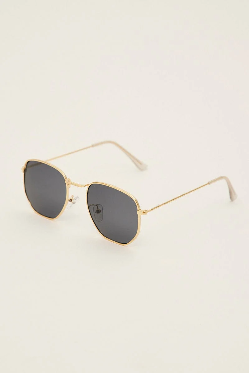Black Fashion Glasses - Image 2