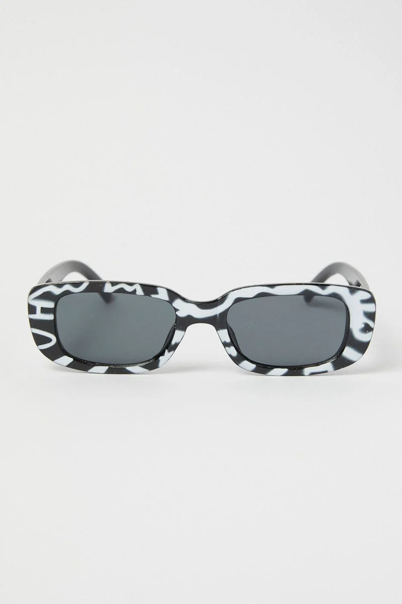 Black Fashion Sunglasses - Image 3