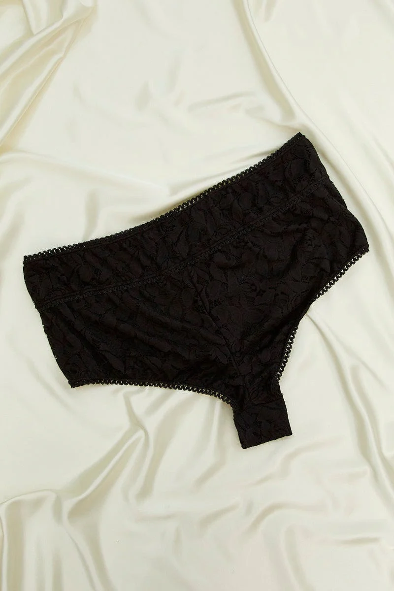 Black Lace Brief - Image 2