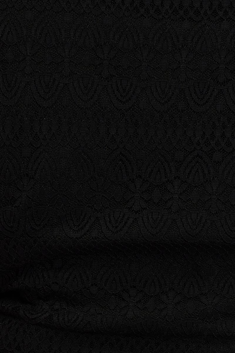 Black Lace Corset Top - Image 6