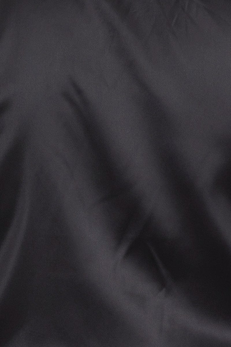 Black Long Sleeve Deep V-neck Bodysuit - Image 6