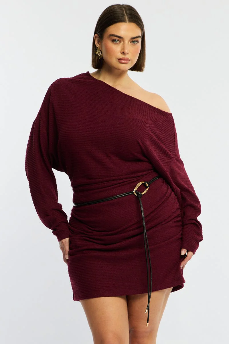 Black Loop Detail Belt - Image 2