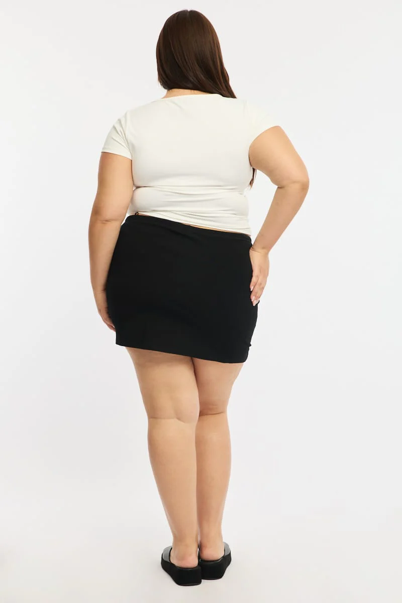 Black Mini Skort - Image 6