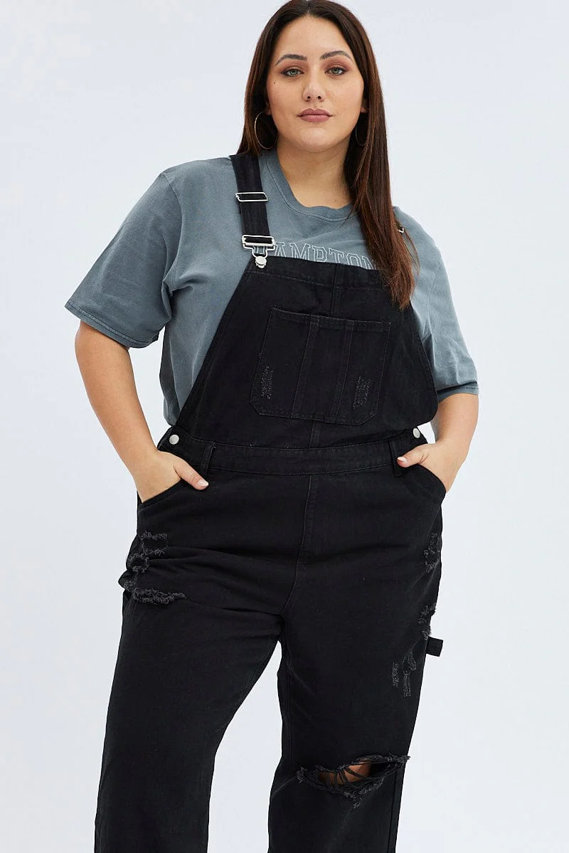 Black Overall Distress - Image 2