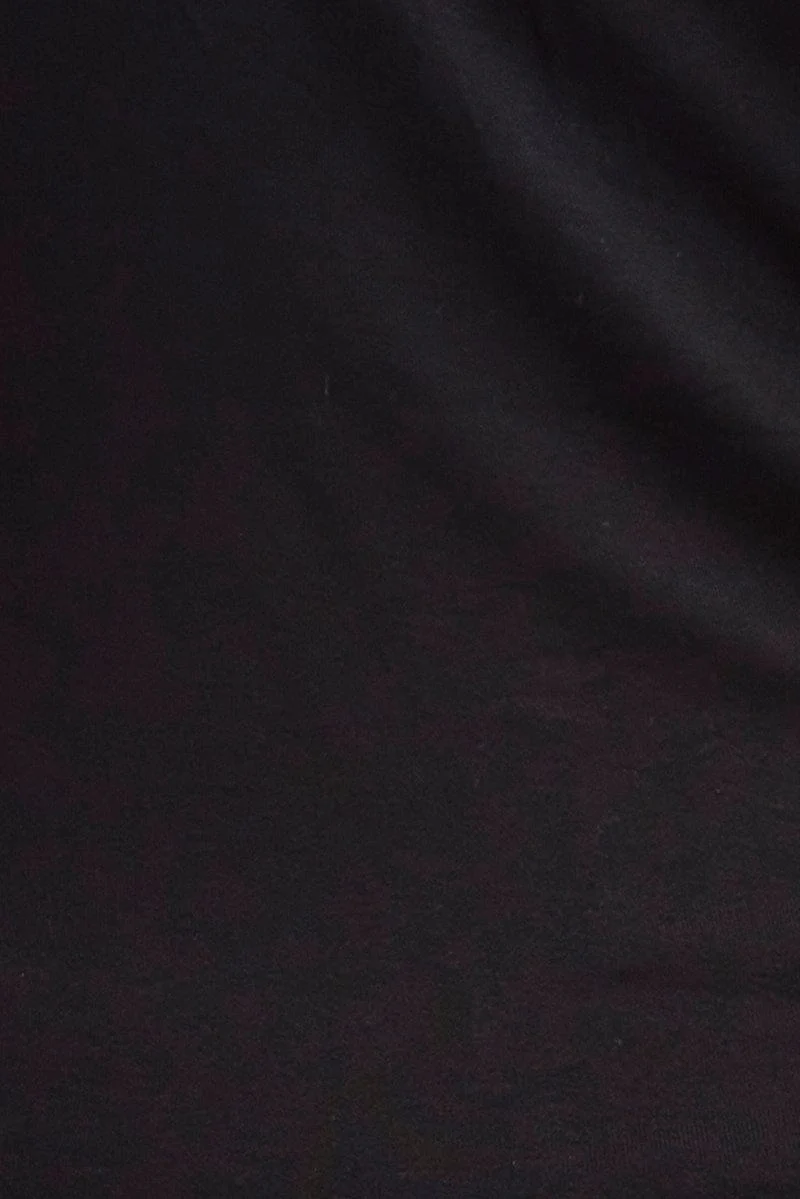 Black Singlet Top Lace Trim - Image 6