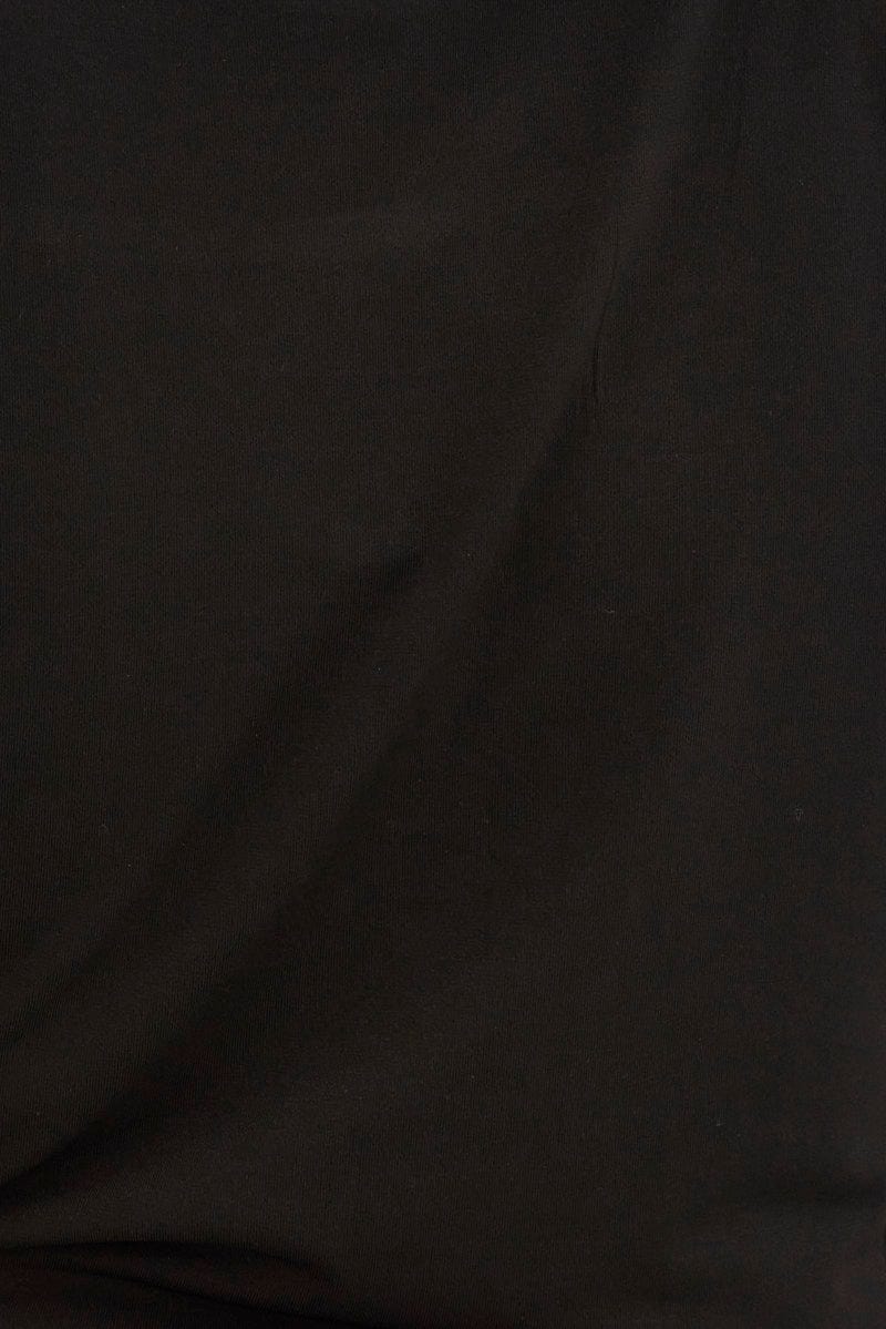 Black Singlet Top Square Neck - Image 6