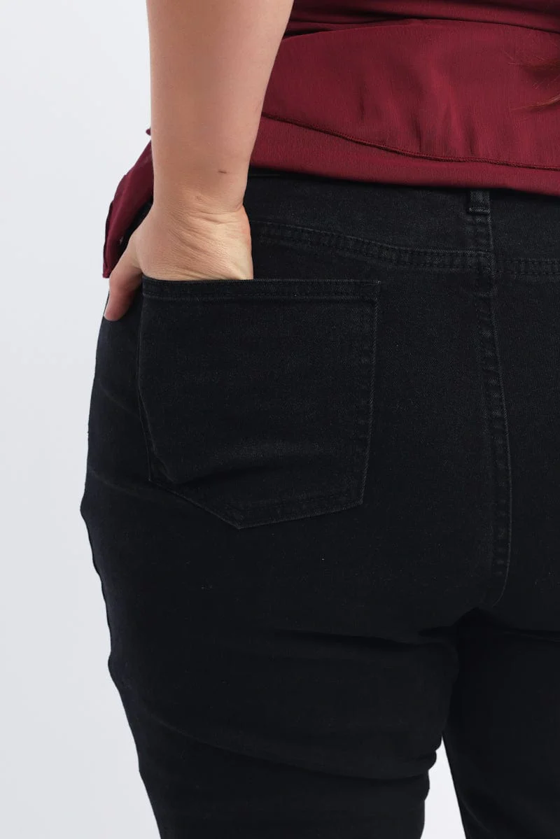 Black Skinny Jean High Rise - Image 5