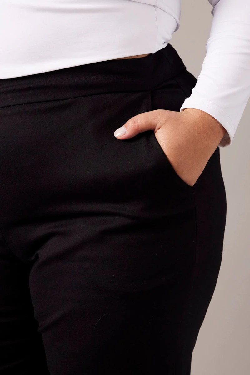 Black Slim Pants High Rise - Image 6