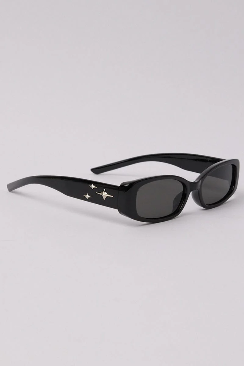 Black Square Sunglasses