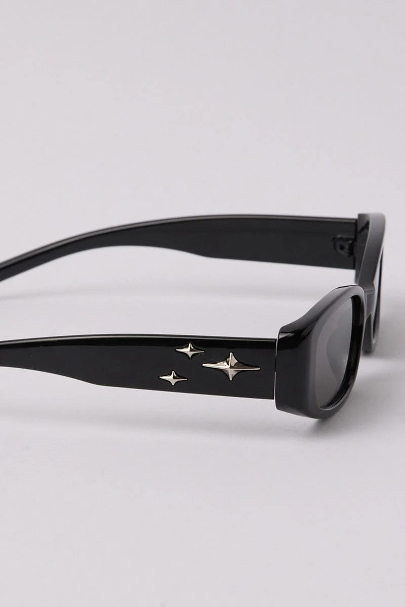 Black Square Sunglasses - Image 2