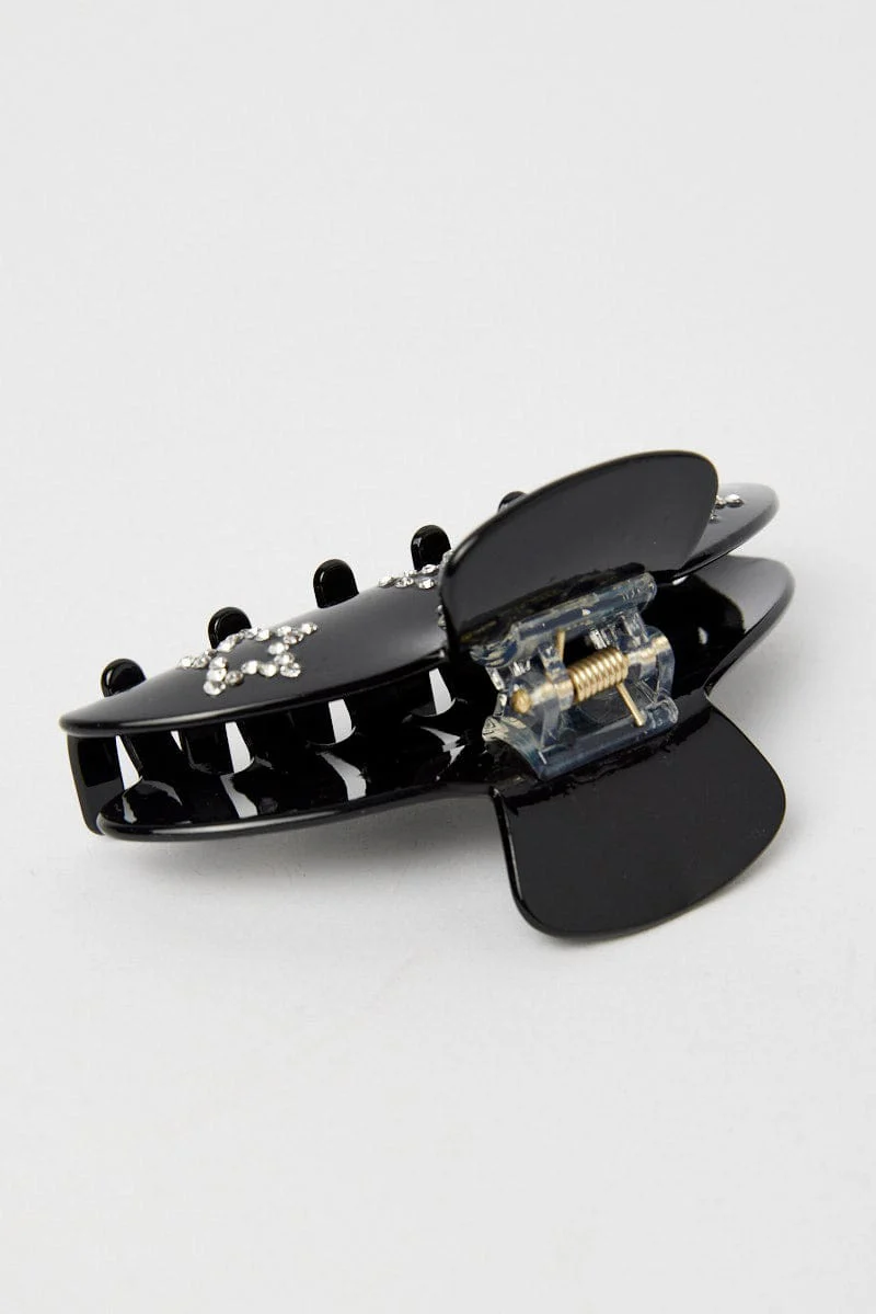Black Star Claw Clip - Image 2
