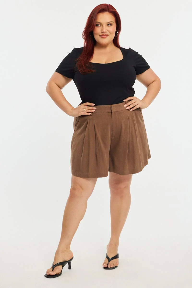 Black T-shirt Short Sleeve - Image 2