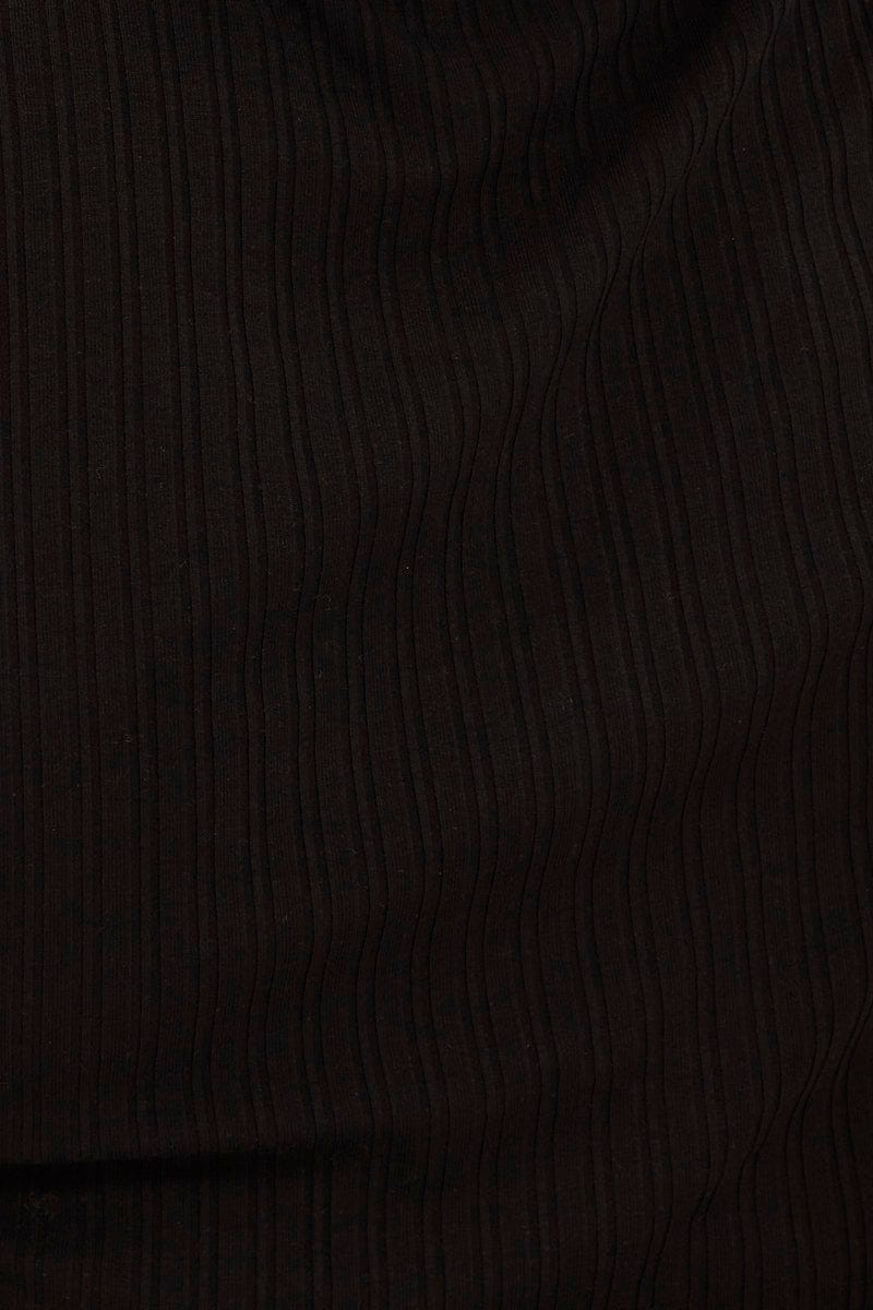 Black T-shirt Short Sleeve Crew Neck - Image 6