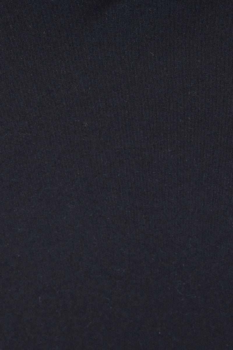 Black T-shirt Short Sleeve Crew Neck Supersoft - Image 6