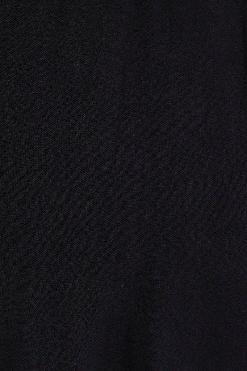 Black Tie Playsuit Square Neck Sleeveless - Image 6