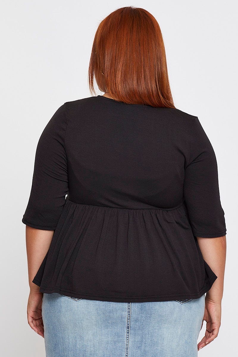 Black Tie Up Cardigan Short Sleeve Jersey - Image 5