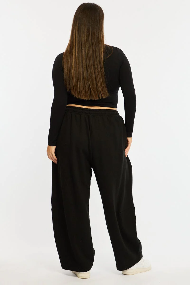 Black Track Pants Long - Image 5