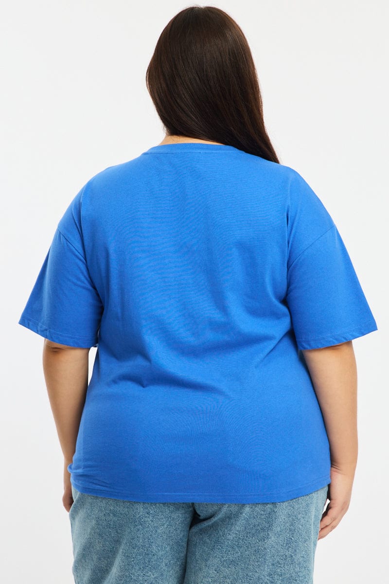 Blue Cherry Tee Short Sleeve - Image 4