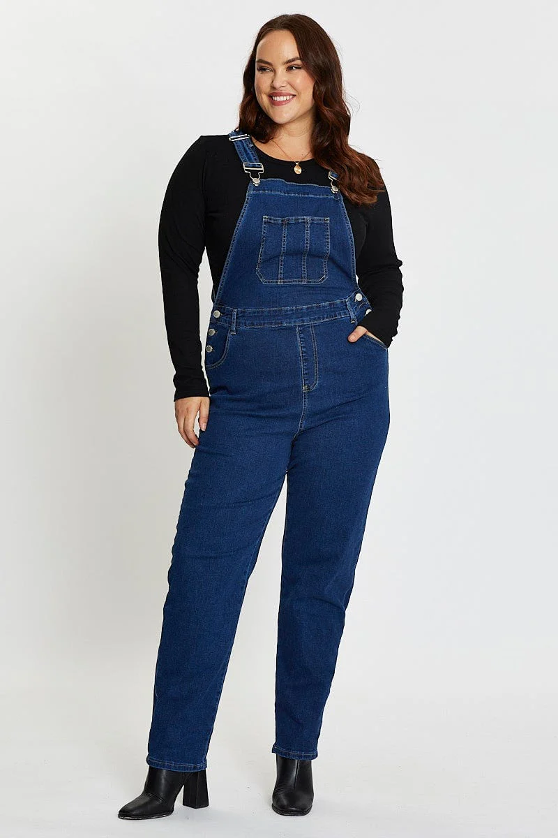 Blue Denim Overall - Image 3