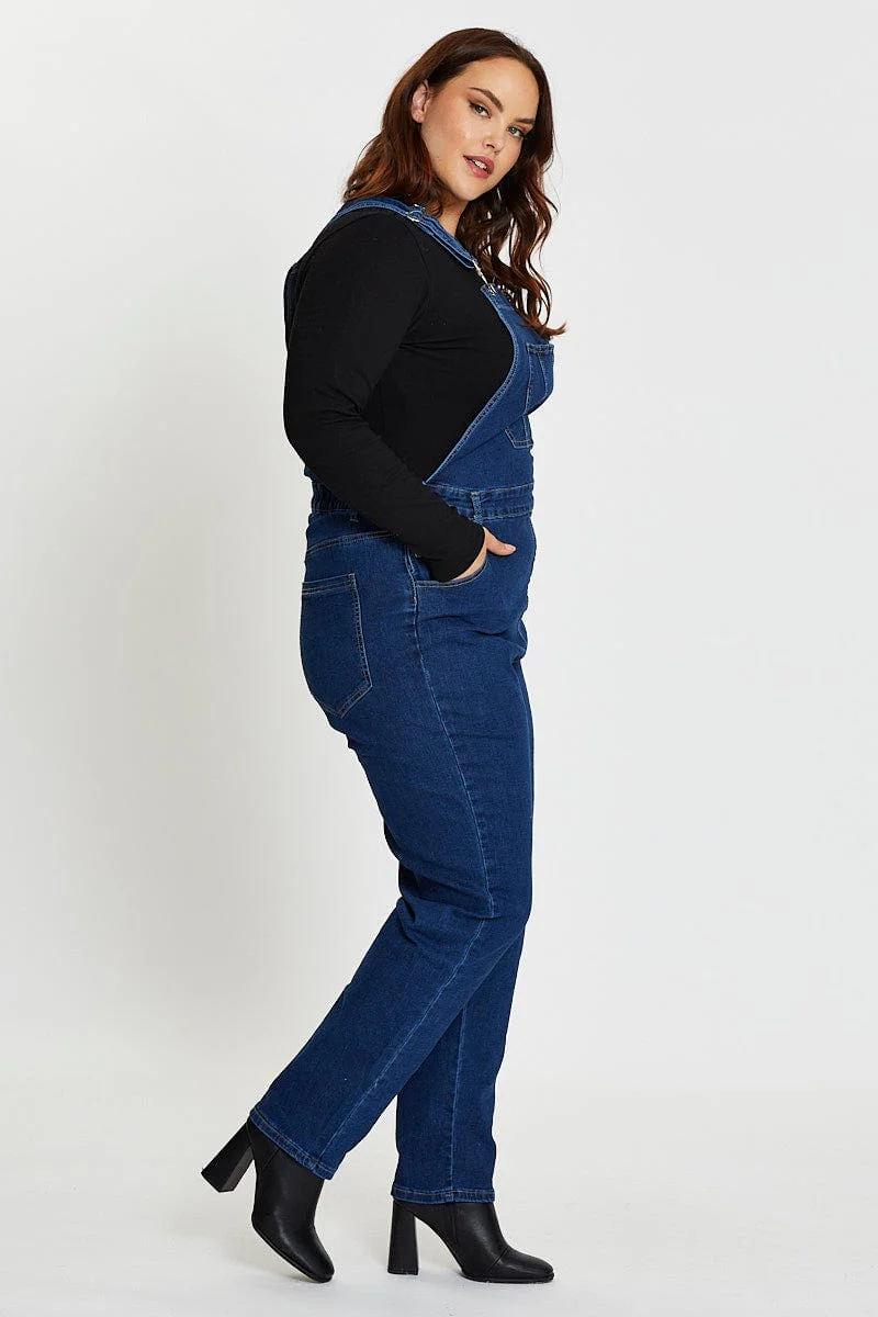 Blue Denim Overall - Image 4