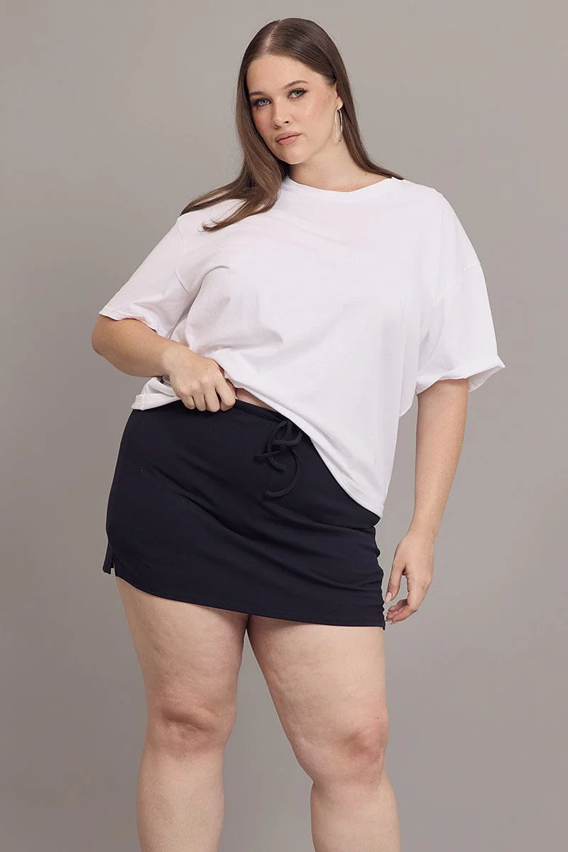 Blue Mini Skort
