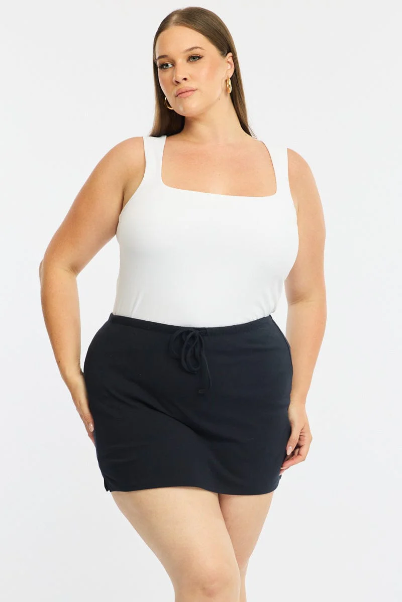 Blue Mini Skort - Image 3