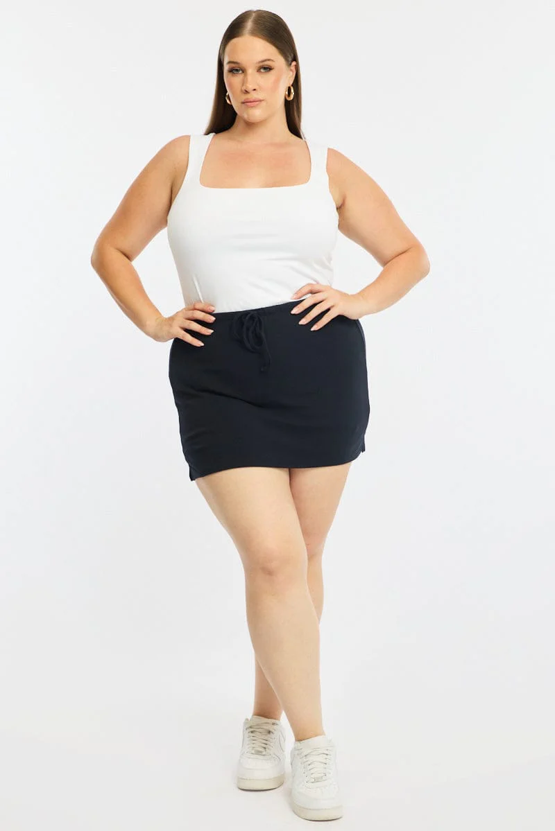 Blue Mini Skort - Image 4