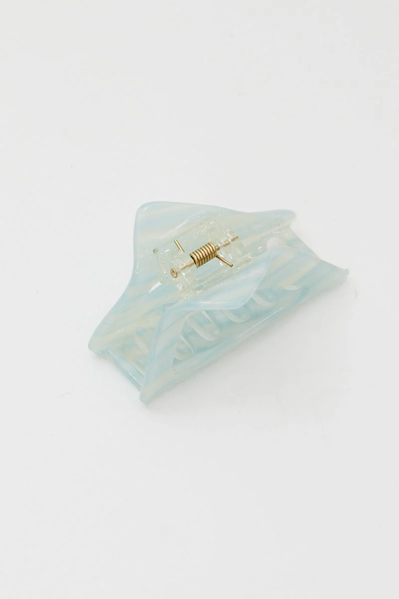 Blue Triangle Claw Clip - Image 2