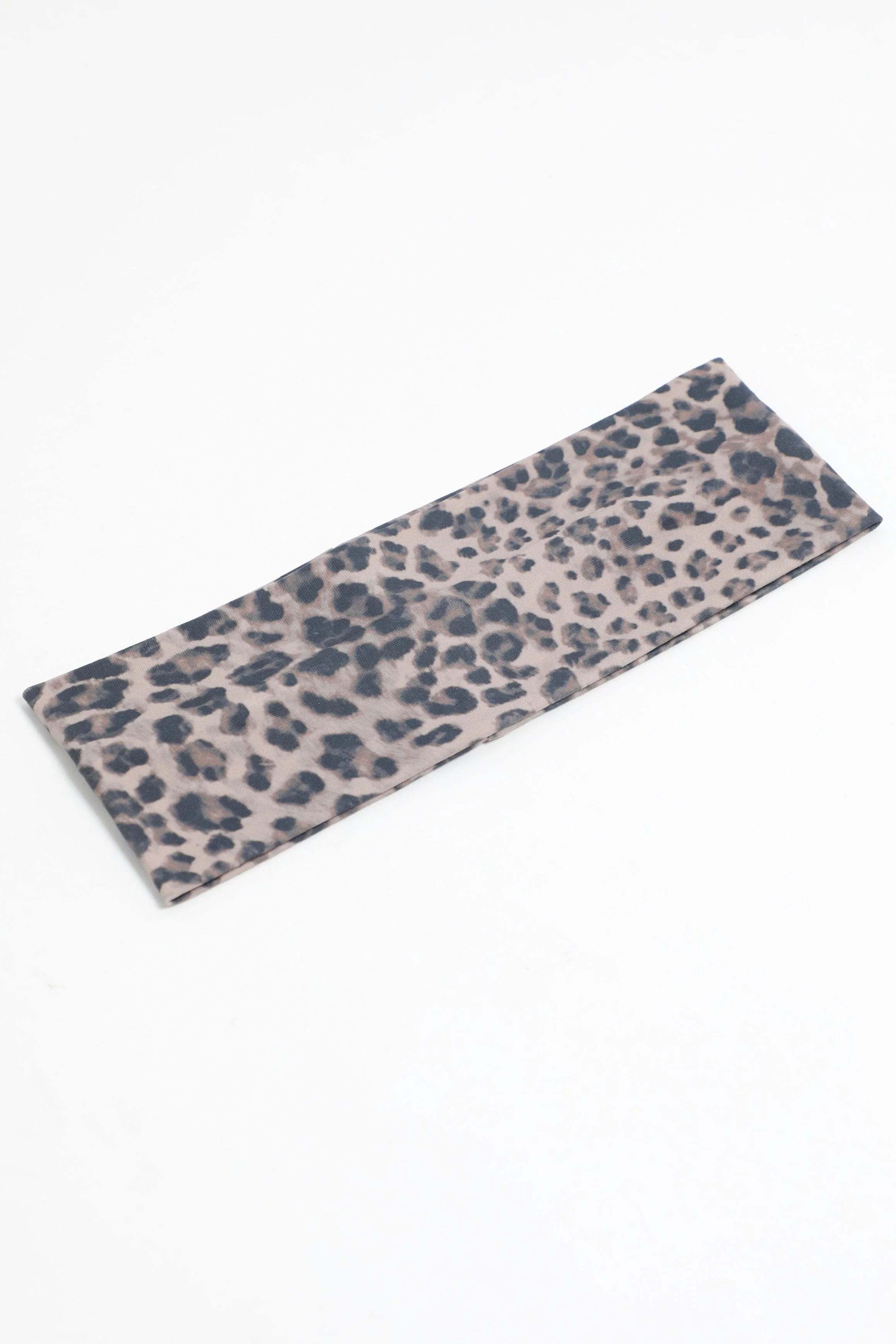 Brown Animal Print Leopard Print Supersoft Headband
