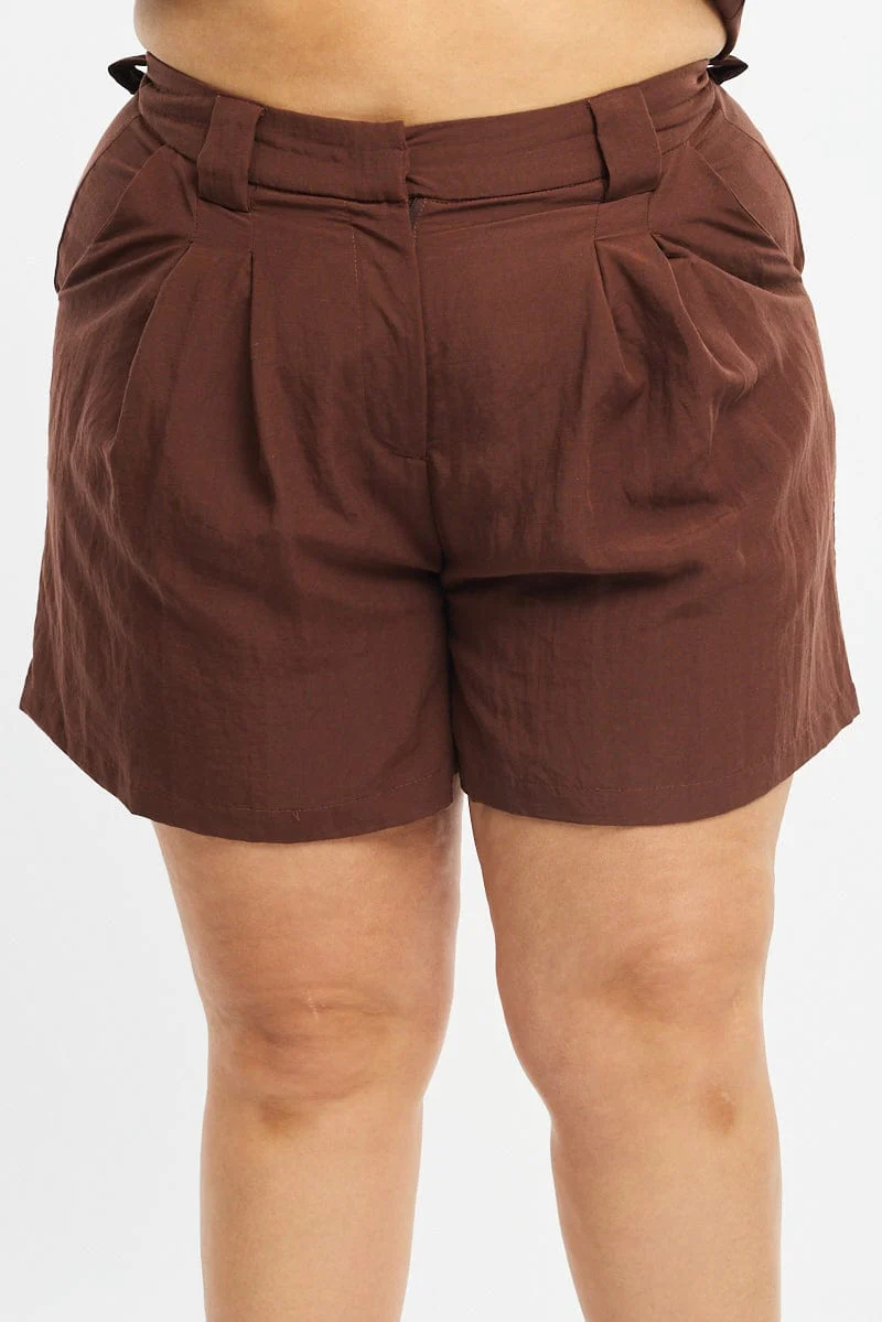 Brown Bermuda Shorts - Image 2
