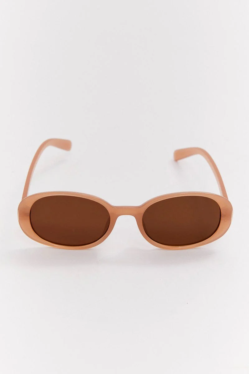 Brown Fashion Sunglasses