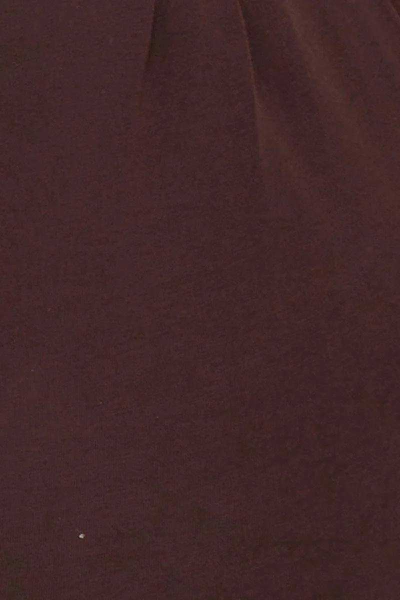 Brown Track Pants Mid Rise Drawstring - Image 6